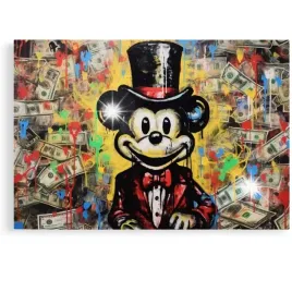obraz-90x60-motywacja-pop-art-myszka-miki-abstrakcja-nowoczesny-graffiti
