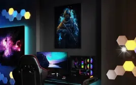 plakat-90x60-zolnierz-cod-call-of-duty-bf-cs2-cs-go-dla-graczy-refleks