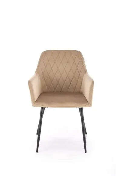 krzeslo-kuchenne-jadalniane-tapicerowane-bezowe-do-salonu-model-k558-glebokosc-mebla-60-cm