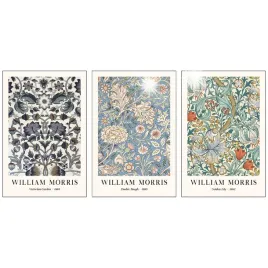 zestaw-3-plakatow-70x50-william-morris-reprodukcja-boho-kwiaty-sztuka-art