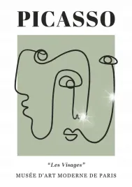 plakat-841x594-a1-picasso-nowoczesny-linie-minimalizm-vintage-twarze-art