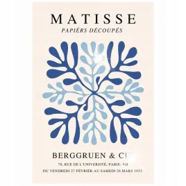 plakat-90x60-henri-matisse-abstrakcja-boho-sztuka-nowoczesny-bezowy-artysta