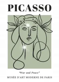 plakat-70x50-picasso-nowoczesny-linie-minimalizm-vintage-kobieta-wolnosc