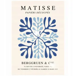 plakat-84x594-a1-henri-matisse-abstrakcja-boho-artysta-sztuka-bezowy-art