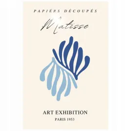 plakat-90x60-henri-matisse-abstrakcja-boho-sztuka-nowoczesny-bezowy-artysta