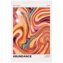 plakat-90x60-abundance-1970-abstrakcja-ekspresja-sztuka-blyszczacy-retro
