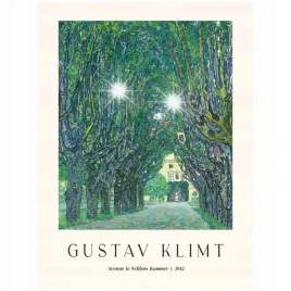 plakat-80x60-gustaw-klimt-alejka-rezydencja-reprodukcja-boho-20-wzorow