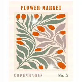plakat-50x40-kwiaty-minimalizm-nowoczesny-miasta-kopenhaga-boho-12-wzorow