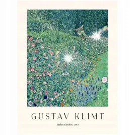 plakat-80x60-gustaw-klimt-wloski-ogrod-kwiaty-reprodukcja-boho-20-wzorow