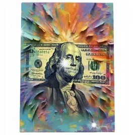 obraz-70x50-motywacyjny-pieniadz-dolar-banknot-art