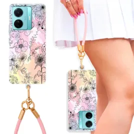 etui-do-huawei-honor-x8-premium-rozowa-smycz-na-nadgarstek-kobiece-modne