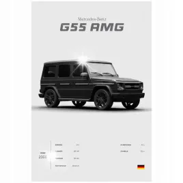 plakat-90x60-samochod-sportowy-mercedes-g-klasa-g55-mlodziezowy-mechanika