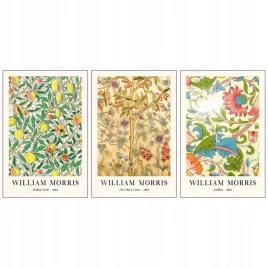 zestaw-3-plakatow-841x594cm-a1-william-morris-reprodukcja-boho-kwiaty-art