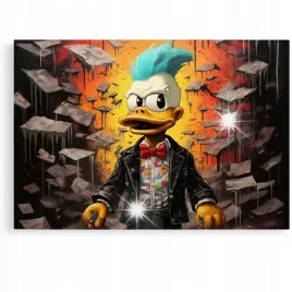 obraz-120x80-motywacyjny-pop-art-bart-simpson-simpsonowie-graffiti-kaczor