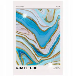 plakat-90x60-gratitude-1970-abstrakcja-ekspresja-blyszczace-niebieski-retro