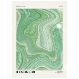 plakat-84x594-a1-kindness-1970-abstrakcja-art-sztuka-bezowy-zielony-retro