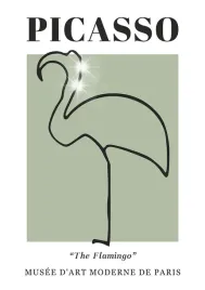 plakat-841x594-a1-picasso-nowoczesny-linie-minimalizm-vintage-flaming-art