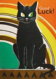 karnet-b6-z-koperta-czarny-kot-good-luck-vintage