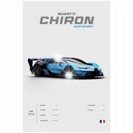 plakat-90x60-samochod-sportowy-bugatti-chiron-mlodziezowy-dla-mechanika