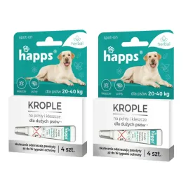happs-herbal-krople-dla-psow-duzych-20-do-40kg-na-pchly-kleszcze-ziolowe-x2