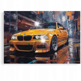 obraz-60x40-samochody-bmw-e46-e36-san-andreas-gta-do-pokoju-garazu-komisu