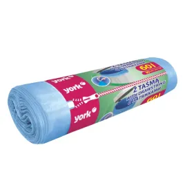 york-worki-na-smieci-wytrzymale-niebieskie-z-tasma-60l-10-sztuk