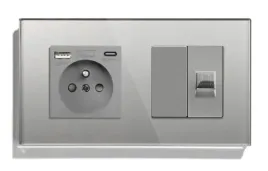 gniazdko-elektryczne-szklane-podwojne-2f-157mm-usb-a-c-internet-rj45-cat5e