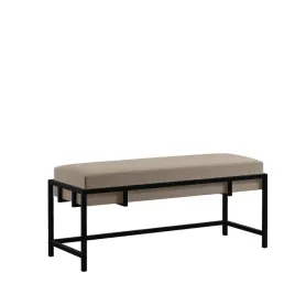 lawka-glamour-100cm-czarna-stal-siedzisko-welur-wybor-koloru-do-przedpokoju
