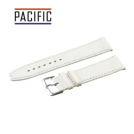 skorzany-pasek-pacific-18mm-bialy-unisex-szyty-teleskop-gratis