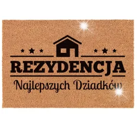 rezydencja-najlepszych-dziadkow-wycieraczka-prezent-dzien-babci-dziadka