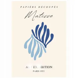 plakat-70x50-henri-matisse-abstrakcja-boho-sztuka-nowoczesny-bezowy-artysta