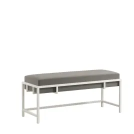 lawka-glamour-100-cm-biala-stal-siedzisko-welur-wybor-koloru-do-przedpokoju