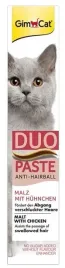 gimcat-or-pasta-duo-dla-kota-odklaczanie-antihairball-malt-kurczak-50g