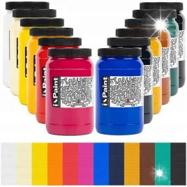 zestaw-12szt-farby-akrylowe-renesans-artystyczne-podstawowe-ipaint-12x500ml
