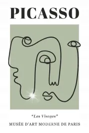 plakat-90x60-picasso-line-art-nowoczesny-linie-minimalizm-vintage-twarze