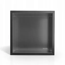 balneo-polka-wnekowa-lazienkowa-30x30x7cm-gun-metal-nierdzewna-wall-box-one