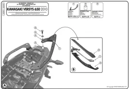 kappa-adapter-do-zamontowania-stelaza-bocznego-klr450-oraz-klxr450-bez-uzyc