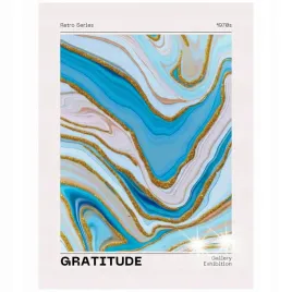 plakat-80x60-gratitude-1970-abstrakcja-ekspresja-blyszczace-niebieski-retro