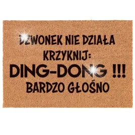 wycieraczka-dzwonek-nie-dziala-smieszny-nadruk-dom