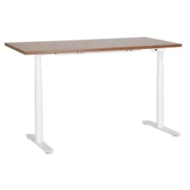 biurko-regulowane-elektrycznie-160-x-72-cm-ciemne-drewno-z-bialym-destinas