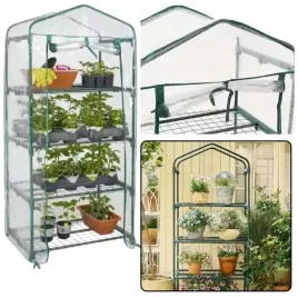 mini-szklarnia-balkonowa-ogrodowa-4-polki-metalowe-folia-pvc-69x49x157cm