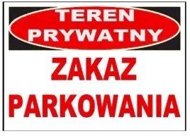 tablica-info-teren-prywatny-zakaz-parkowania