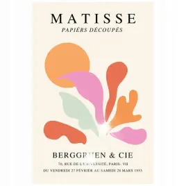 plakat-90x60-henri-matisse-abstrakcja-boho-sztuka-nowoczesny-bezowy-artysta