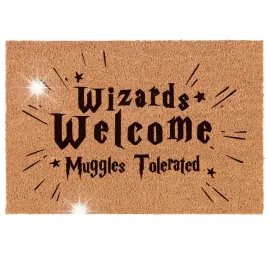wycieraczka-wizards-welcome-muggles-tolerated