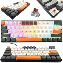 klawiatura-gamingowa-mechaniczna-60-percent-podswietlana-rgb-led-mala-przewodowa
