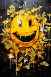 plakat-90x60-motywacyjny-twarz-jackpot-emoji-nowoczesny-street-art