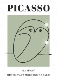 plakat-841x594-a1-picasso-nowoczesny-linie-minimalizm-vintage-jajko-sowa