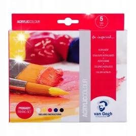 zestaw-farb-akrylowych-van-gogh-talens-5x40ml-artystyczne-wodne-tubki
