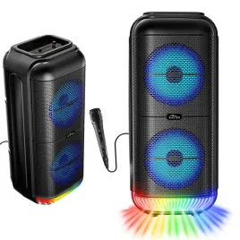 glosnik-bluetooth-bezprzewodowy-stereo-karaoke-radio-mp3-rgb-czarny