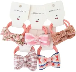 zestaw-kokard-gumek-do-wlosow-10szt-dla-dziewczynki-rozowe-gumki-gumeczki